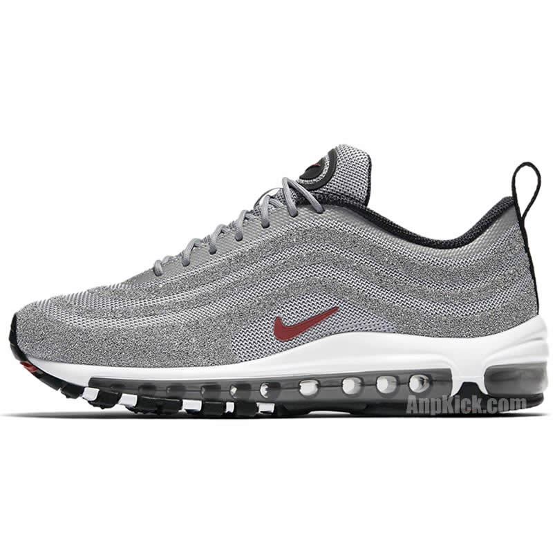 Nike Air Max 97 Swarovski Crystal Silver Bullet Release Date For Sale 927508-002