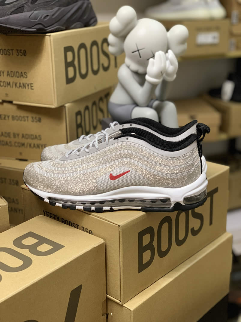 Nike Air Max 97 Swarovski Crystal Silver Bullet Release Date For Sale 927508-002