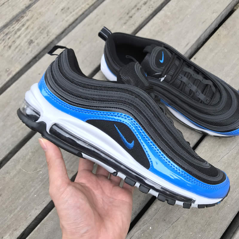 nike air max 97 blue black bullet 97s shoes 921826-011 pics