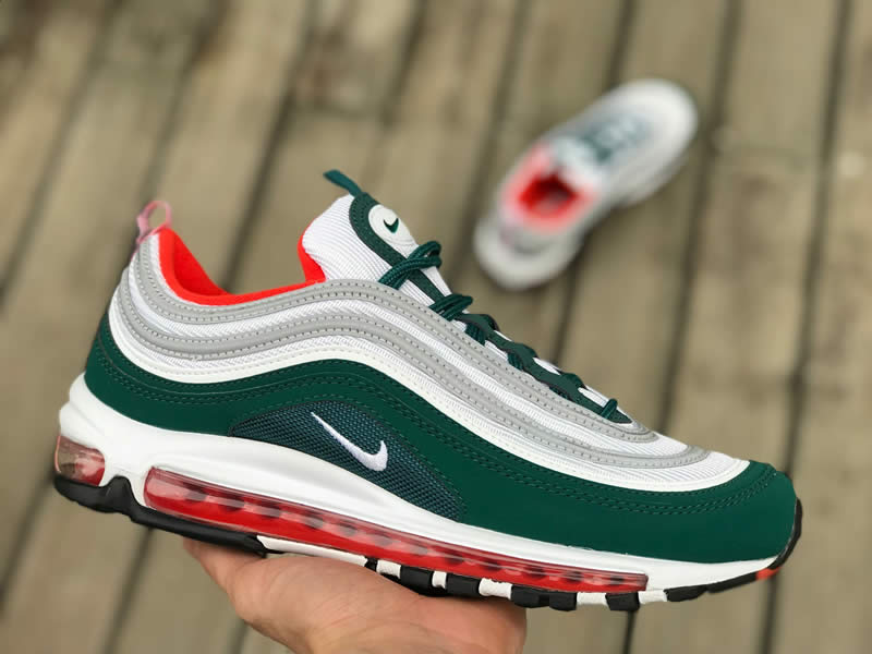 nike air max 97 green grey bullet 97s shoes 921522-300 pics