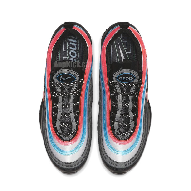 Nike Air Max 97 Neon Seoul On Feet Outfit Price For Sale I1503 001 (4) - newkick.vip