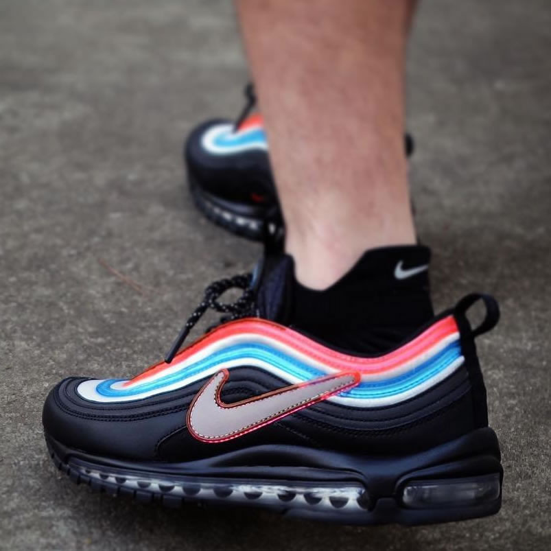 Nike Air Max 97 Neon Seoul On Feet Outfit Price For Sale I1503 001 (6) - newkick.vip