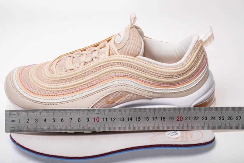 Wmns Nike Air Max 97 'Guava Ice' White Womens Pink Orange Pics 921733-801