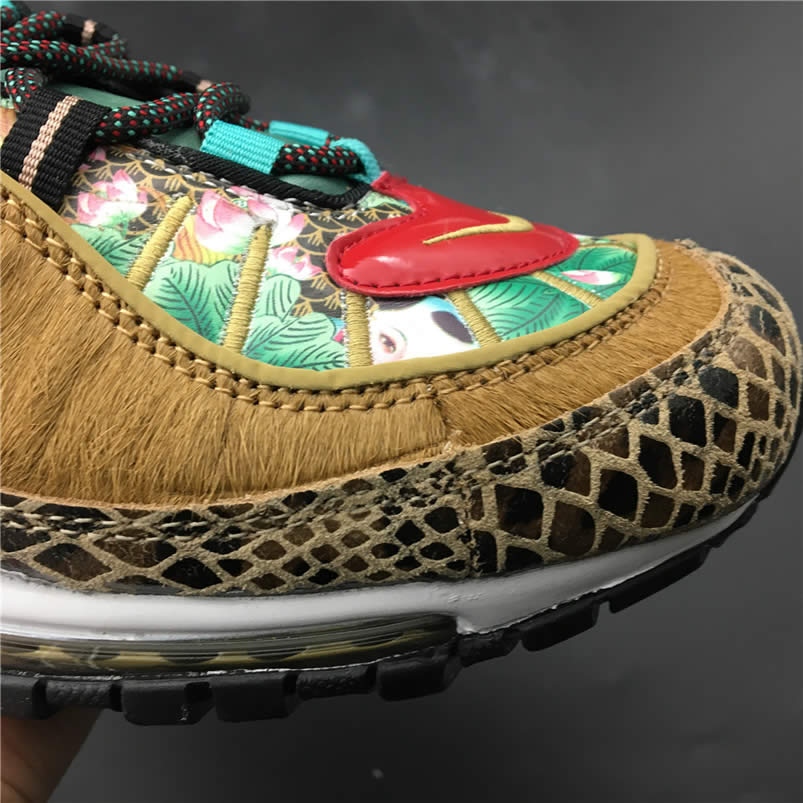 Nike Air Max 98 'Chinese New Year' TianJin Print CNY 2019 For Sale BV6649-708 Detail