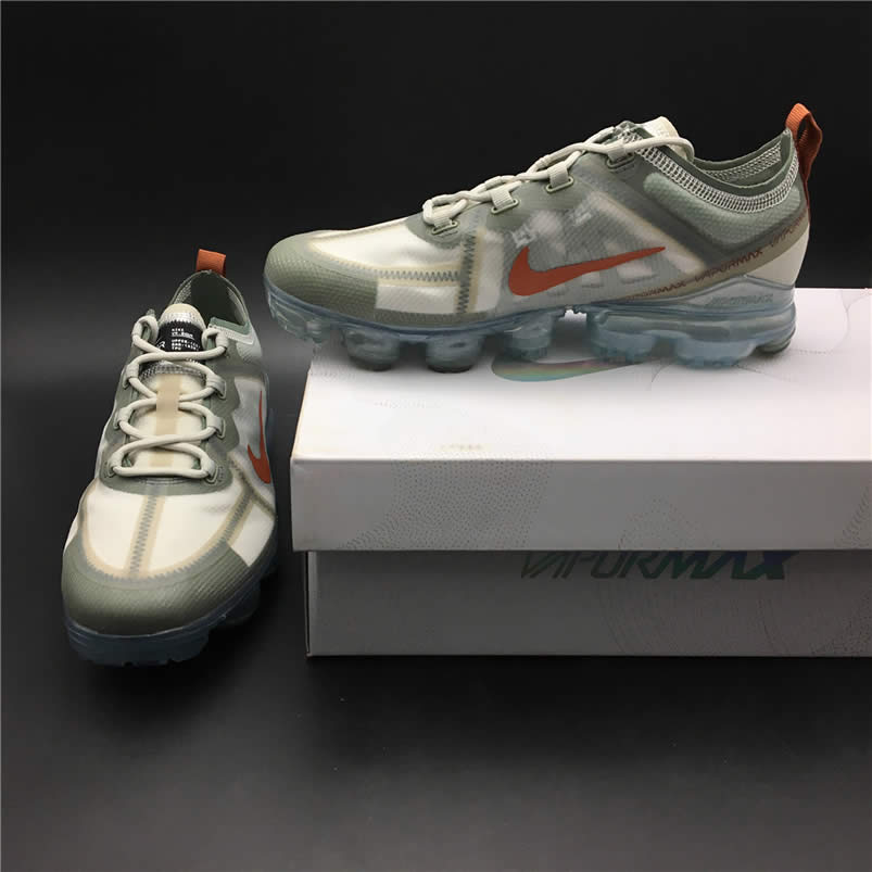 Latest Nike Vapormax 2019 Olive Image Light Vintage Lichen Orange Ar6631 300 (10) - newkick.vip