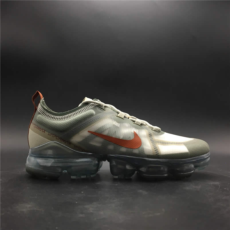 Latest Nike Vapormax 2019 Olive Image Light Vintage Lichen Orange Ar6631 300 (11) - newkick.vip