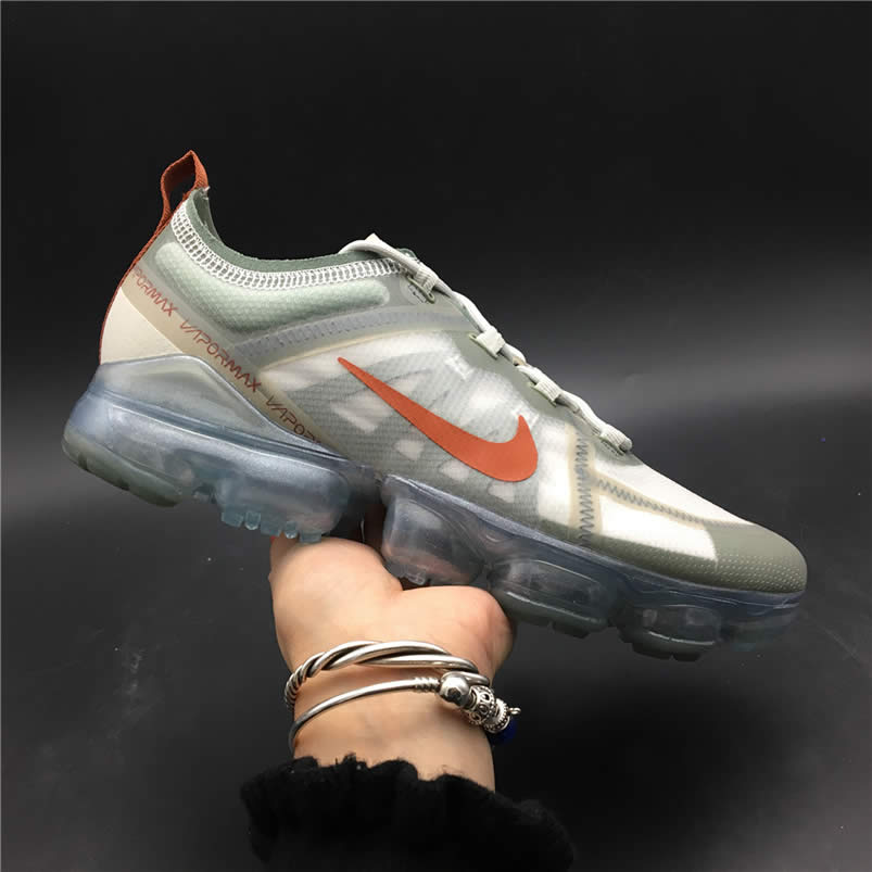 Latest Nike Vapormax 2019 Olive Image Light Vintage Lichen Orange Ar6631 300 (12) - newkick.vip