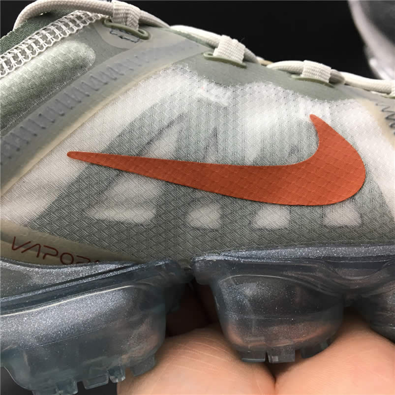 Latest Nike Vapormax 2019 Olive Image Light Vintage Lichen Orange Ar6631 300 (13) - newkick.vip