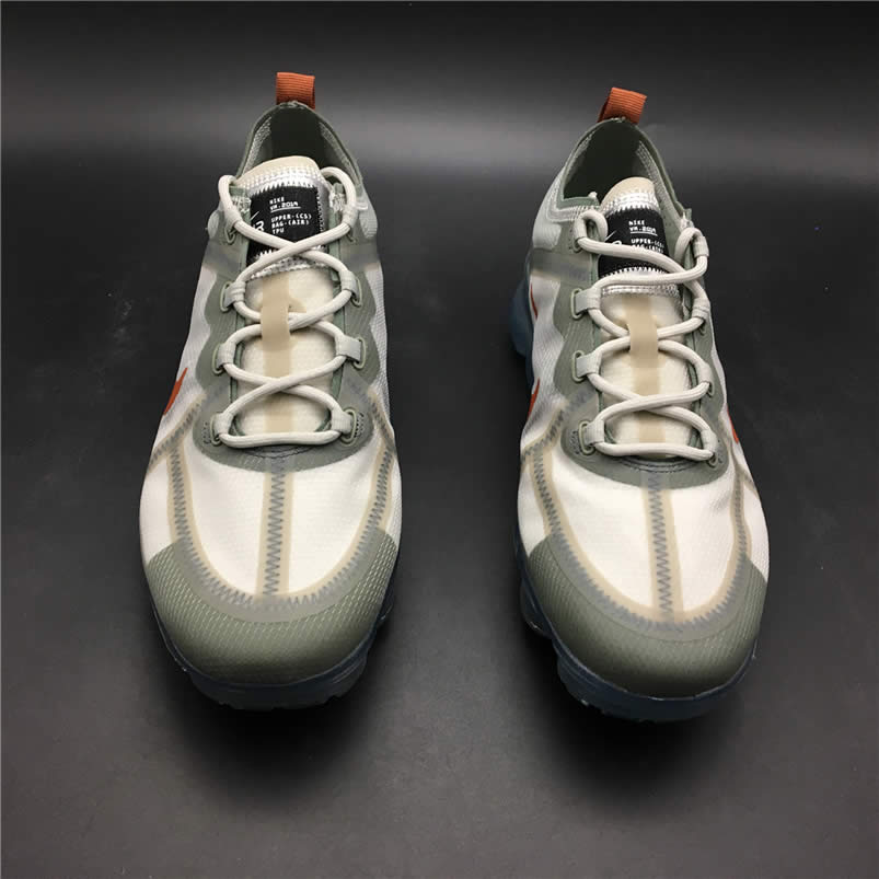 Latest Nike Vapormax 2019 Olive Image Light Vintage Lichen Orange Ar6631 300 (5) - newkick.vip