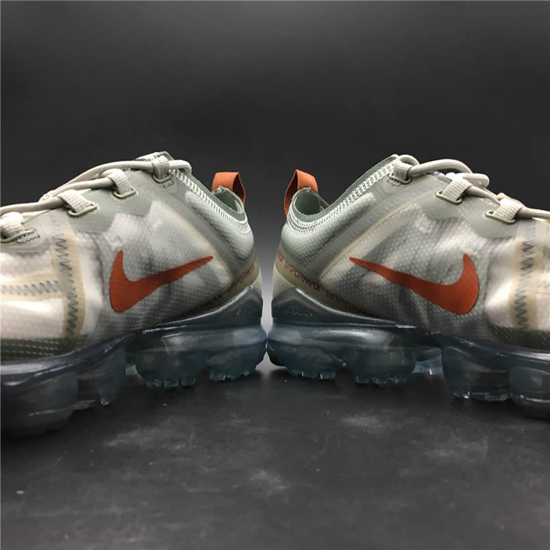 Latest Nike Vapormax 2019 Olive Image Light Vintage Lichen Orange Ar6631 300 (6) - newkick.vip