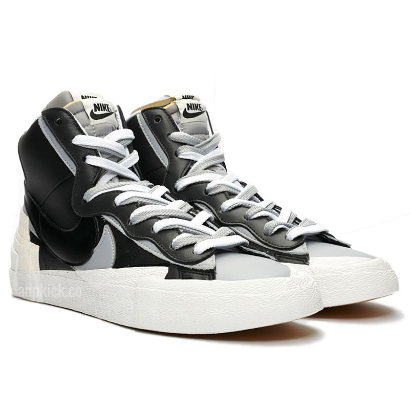 Sacai Nike Blazer Mid Greyscale Black Bv0072 002 (3) - newkick.vip