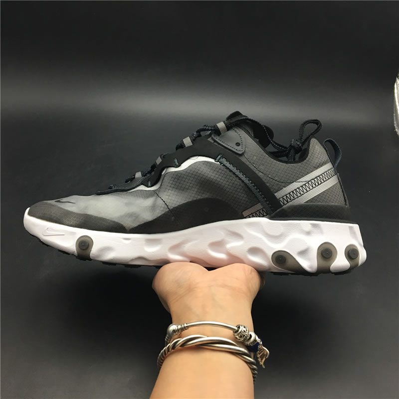 Undercover x Nike Epic React Element 87 Anthracite Black White AQ1090-001