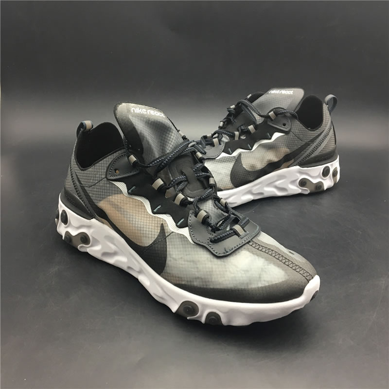 Undercover x Nike Epic React Element 87 Anthracite Black White AQ1090-001