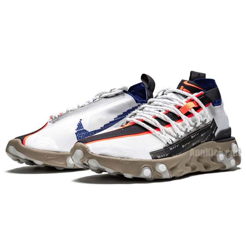 Nike React Wr Ispa Summit White Blue Black Ar8555 100 (2) - newkick.vip