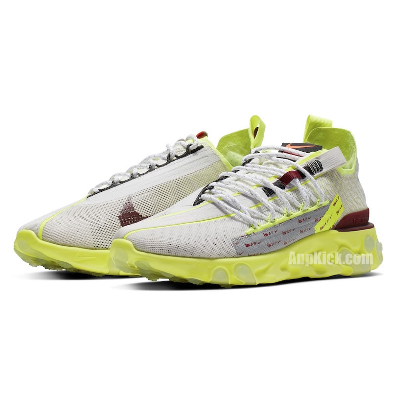 Nike React Wr Ispa Team Red Volt Ct2692 002 (3) - newkick.vip