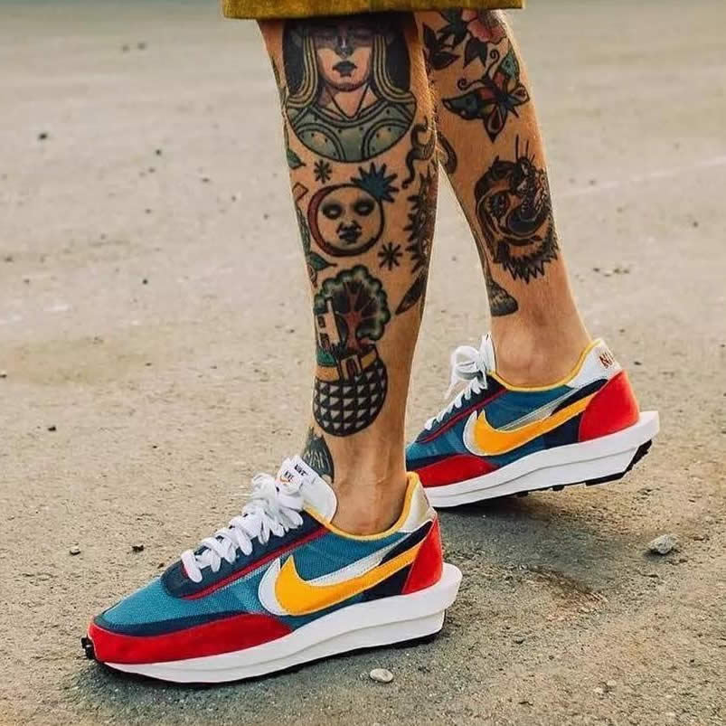 Sacai Nike Ldv Waffle Blue On Feet Bv0073 400 (8) - newkick.vip