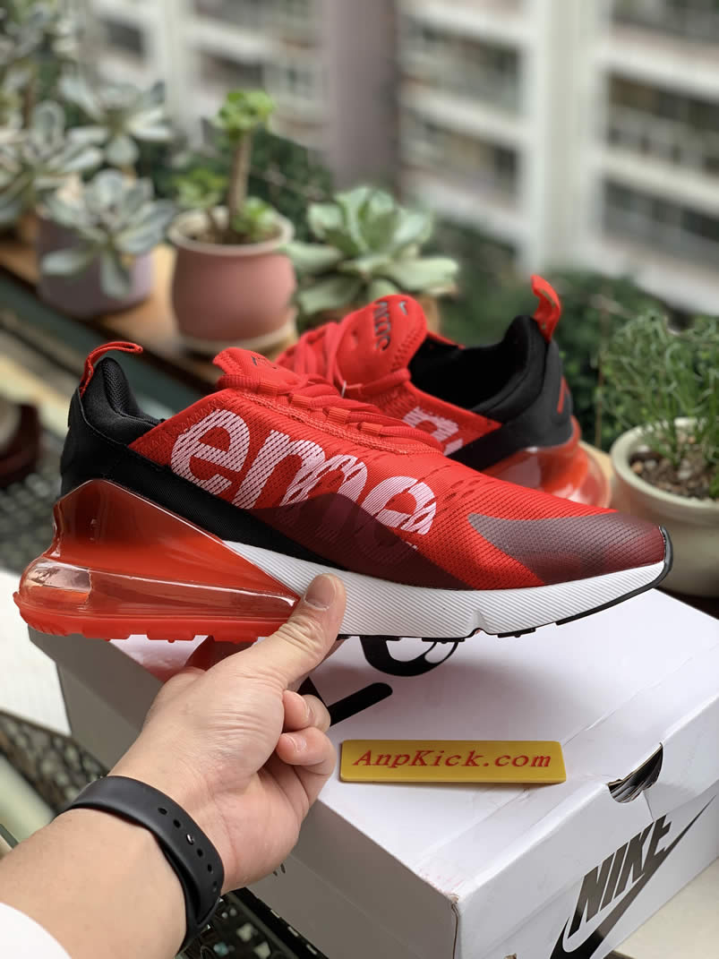 Supreme x Nike Air Max 270 Shoes AH8050-610